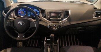 Toyota Starlet option 3 with alloy Rim Dashboard